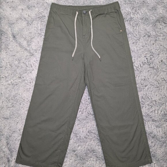 Vuori Ripstop Green Pants Hiking Climbing Outdoors Large - Picture 2 of 7